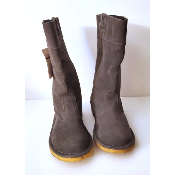 NATURINO EUROPEAN DESIGNER GIRL SUEDE BOOTS SIZE EU 31 US 13 NWT - Picture 4 of 12